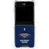 NBA New Orleans Pelicans Distressed Galaxy Z Flip6 Clear Case